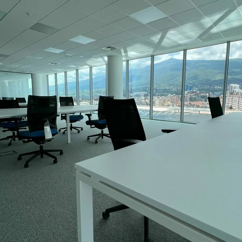 Office in Sofia, working area
