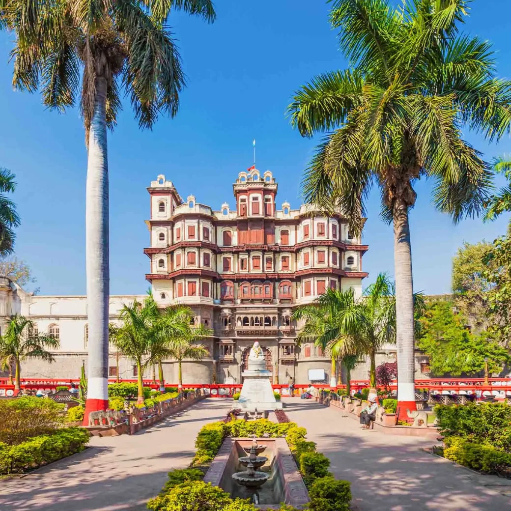 Rajwada is a historical palace in Indore city, India Rajwada is a historical palace in Indore city, India